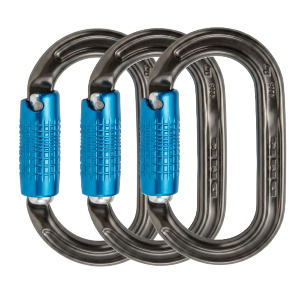 DMM - PSA-Karabiner Ultra-O Locksafe 3er-Pack (climbtools)