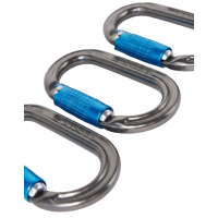 DMM - PSA-Karabiner Ultra-O Locksafe 3er-Pack (climbtools)