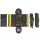 Courant - Materialtasche Cross Pro 54 L/flash lemon
