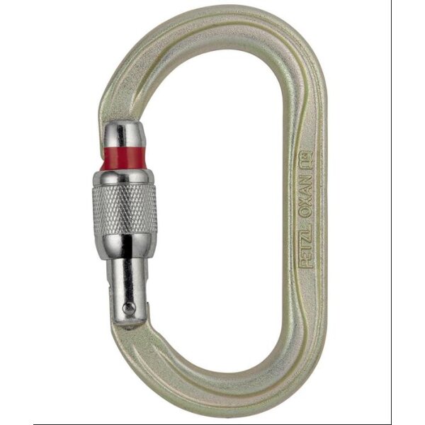 Petzl - Stahlkarabiner Oxan oval /Screw-Lock