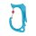 Courant - Materialkarabiner Honos/L/ blau