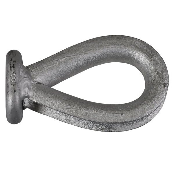 Climbtools - Seilkausche zum Einknoten für Spillwindenseile / 12-13 mm