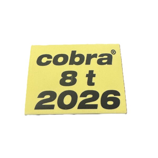 Cobra - Endkappe Jahreskennung 80 kN