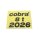 Cobra - Endkappe Jahreskennung 80 kN