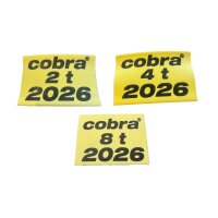 Cobra - Endkappe Jahreskennung