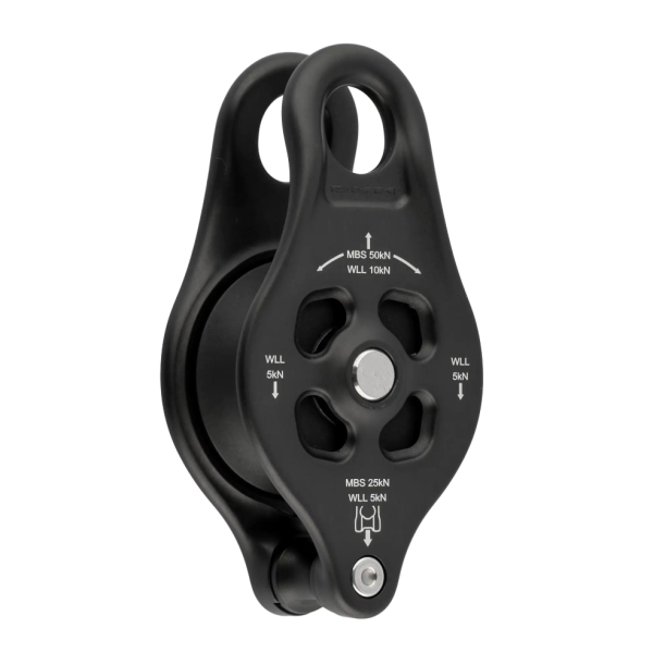 DMM - Riggingrolle Pinto Rig 2 Pulley Matt Grey