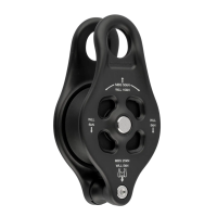 DMM - Riggingrolle Pinto Rig 2 Pulley Matt Grey