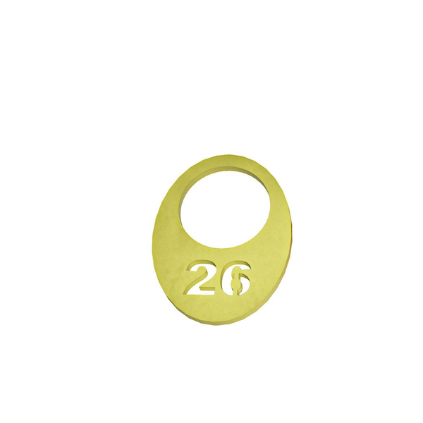 Gefa - Jahreskennung Ring Gelb/ 2026