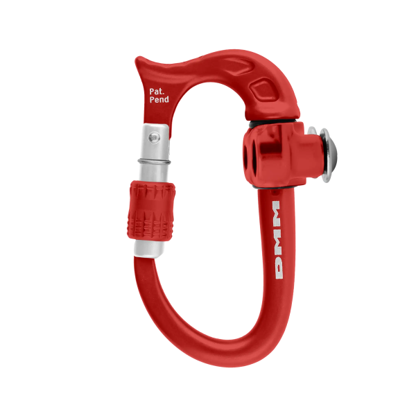 DMM - Materialkarabiner Micro Vault rot